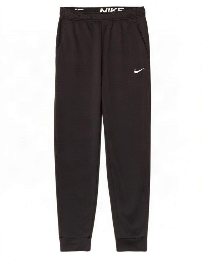 Nike Hombre Therma-Fit Chándal Pantalones Joggers Grande Negro Poliéster