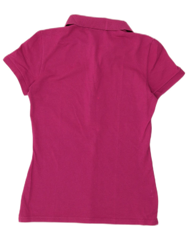 Polo Lacoste Mujer Talla 40 Algodón Rosa Medio