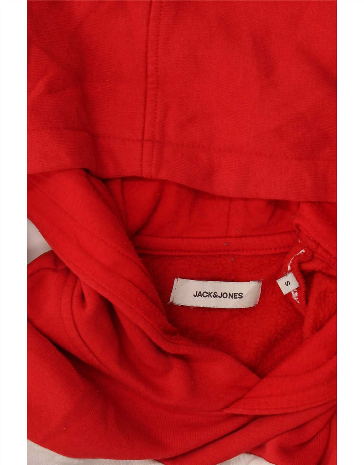 Jack & Jones Hombre Sudadera Con Capucha Gráfica Small Multicolor Colorblock
