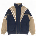 Champion Chaqueta De Chándal Para Hombre Poliéster Color Block Azul Marino Mediano