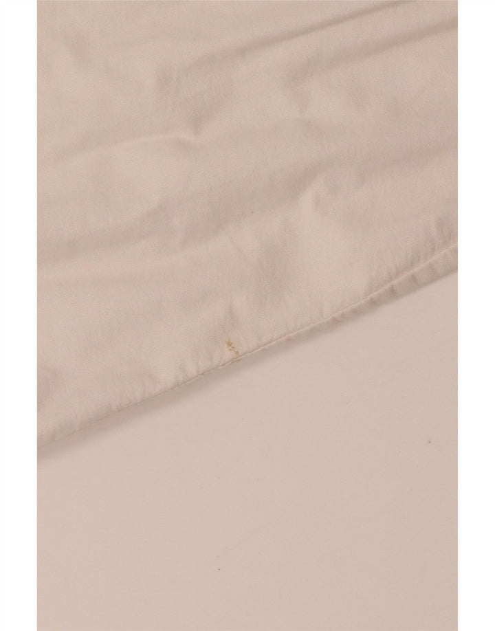 RALPH LAUREN Vestido Camisero Niña 7-8 Años Blanco Algodón