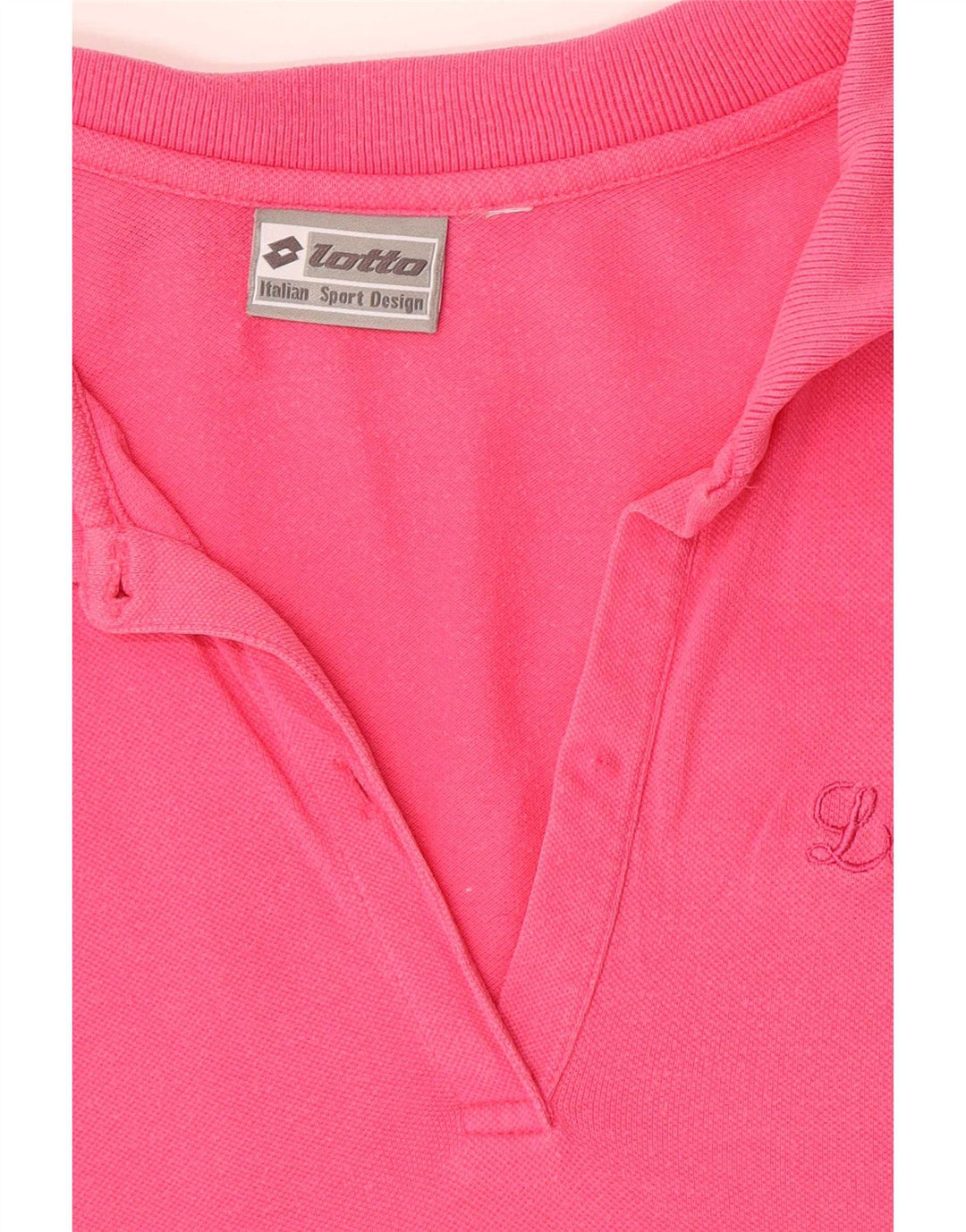 Polo Lotto Mujer Rosa Medio