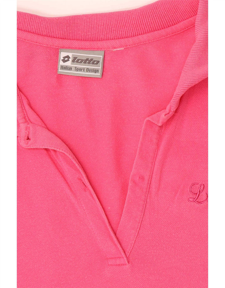 Polo Lotto Mujer Rosa Medio