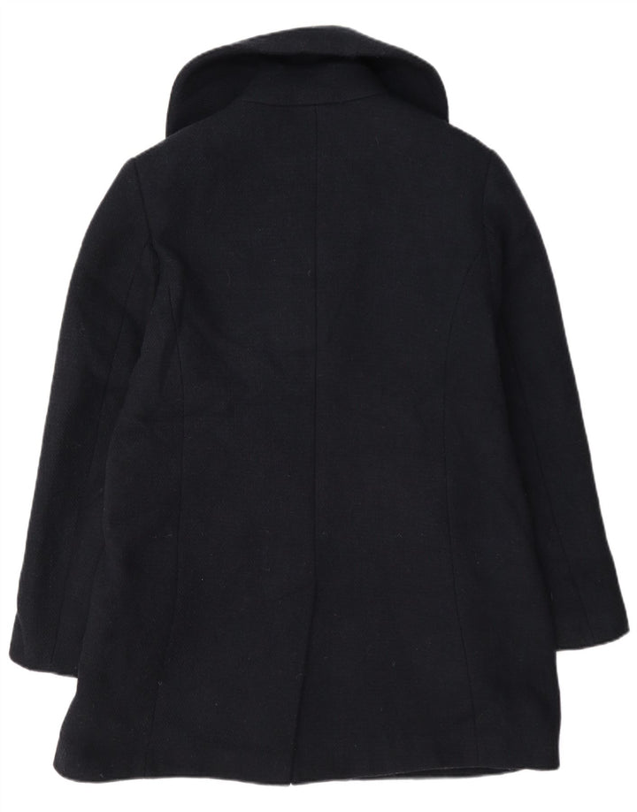 Marks & Spencer Chaquetón de doble botonadura para mujer UK 40 Lana azul marino mediana