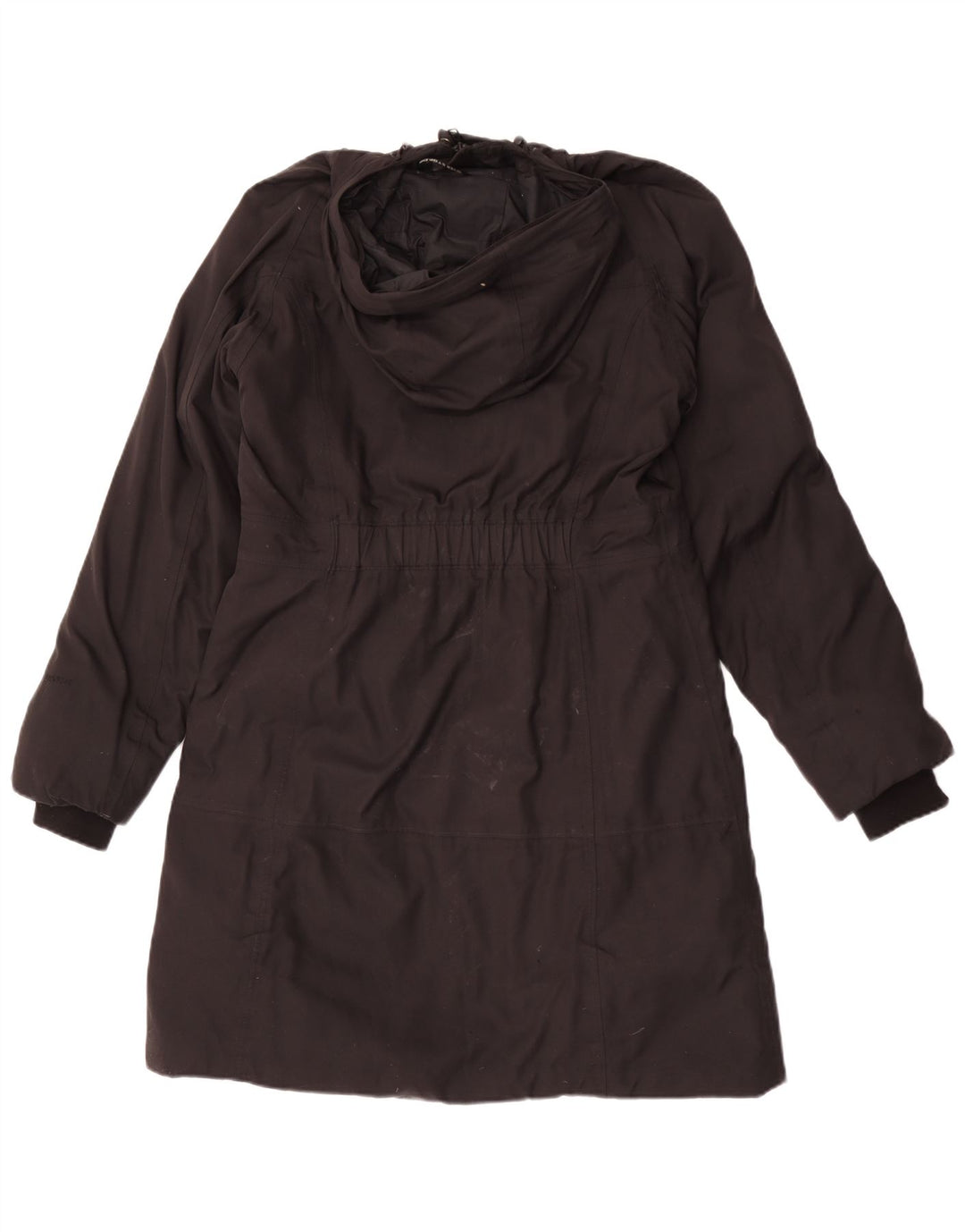 The North Face Abrigo acolchado con capucha para mujer UK 44 Medium Black Nylon
