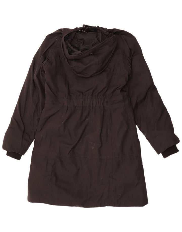 The North Face Abrigo acolchado con capucha para mujer UK 44 Medium Black Nylon