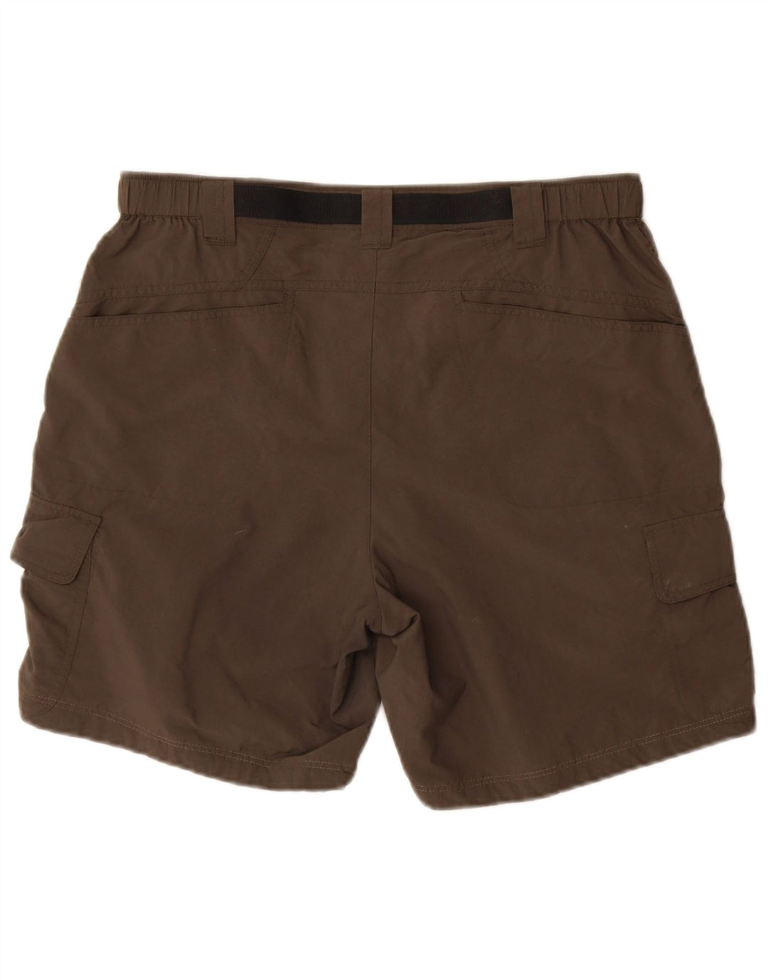 McKinley Pantalones cortos cargo para hombre W33 Poliéster marrón medio