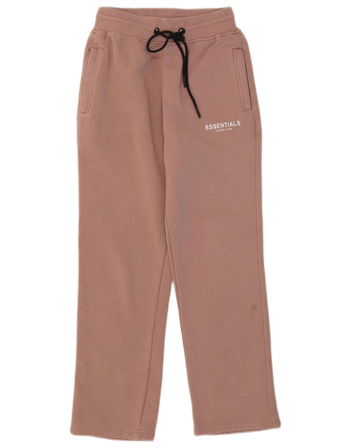 Pantalones de chándal Essentials para mujer, talla 40, talla grande, color rosa