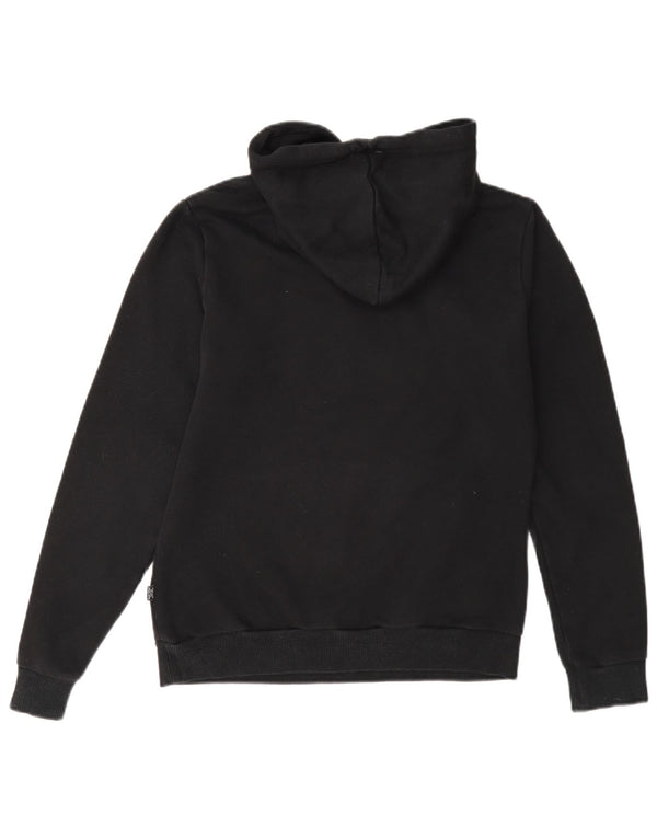 Puma Mujer Graphic Sudadera con capucha Jumper UK 10 Pequeño Algodón Negro