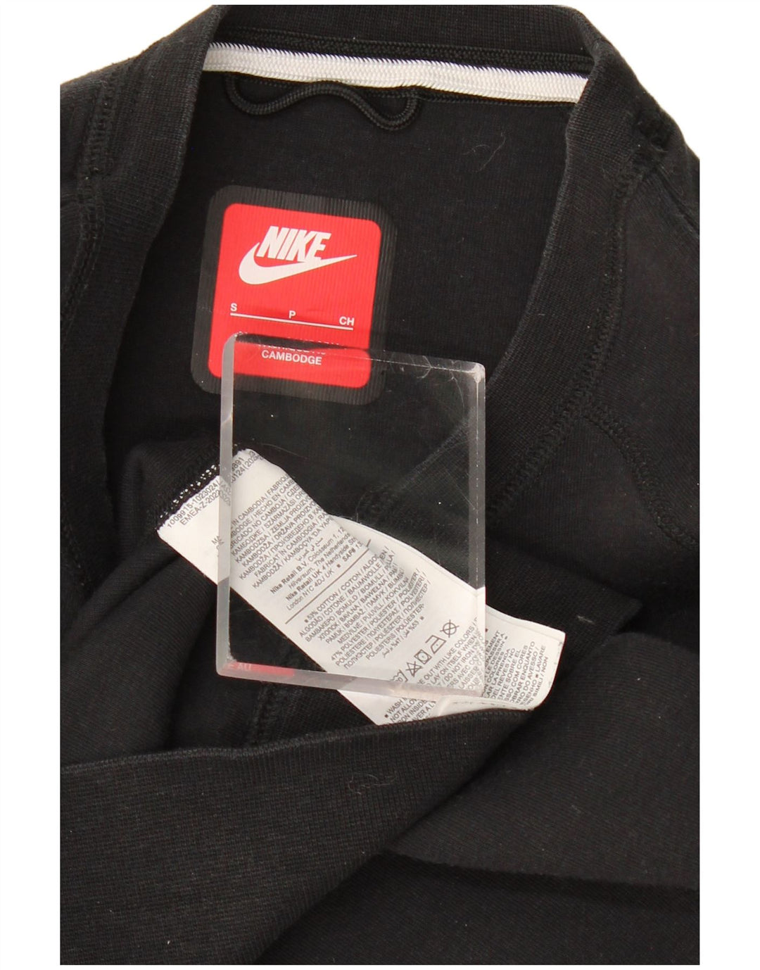 Nike Hombre Sudadera Jumper Small Negro Algodón