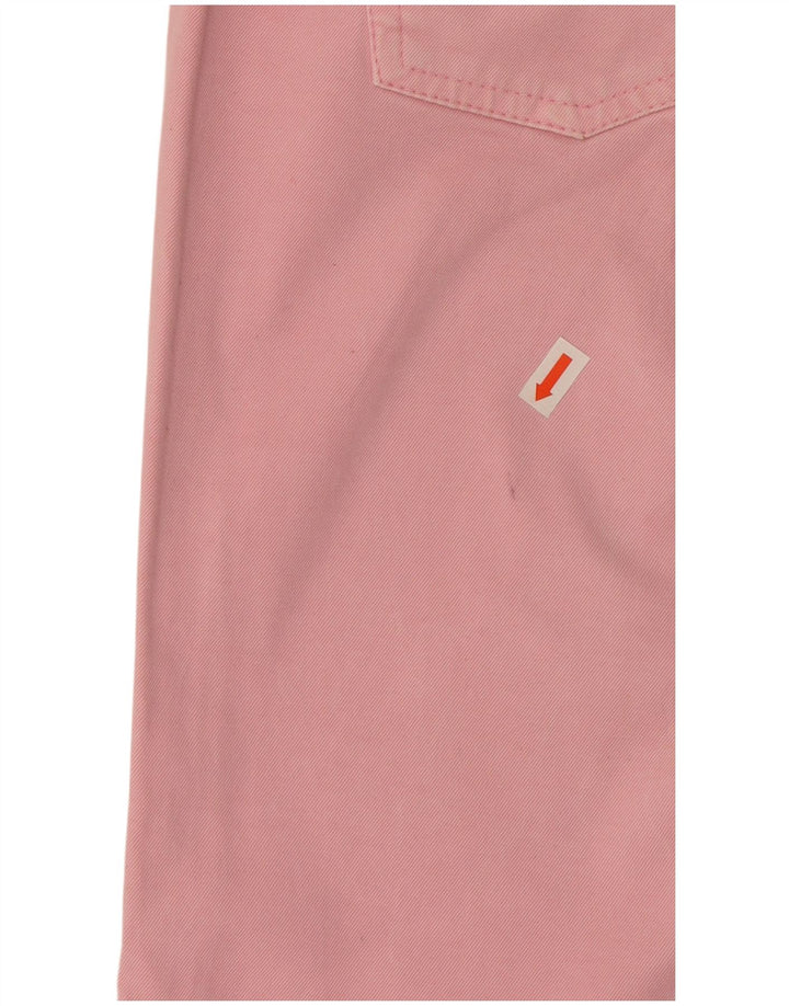 Vaqueros Rectos Mujer Fay W31 L27 Rosa Algodón