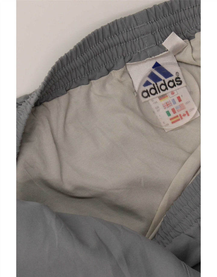 Adidas Hombre Pantalones Cortos Deportivos Pequeño Gris Poliéster