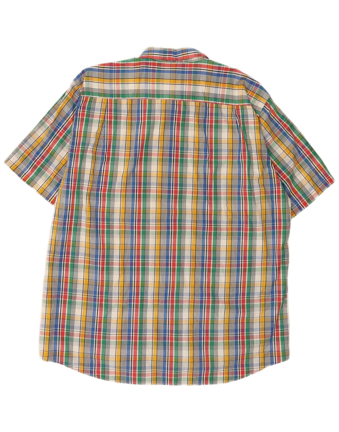 Camisa Levi's Hombre Manga Corta XL Algodón Cuadros Multicolor