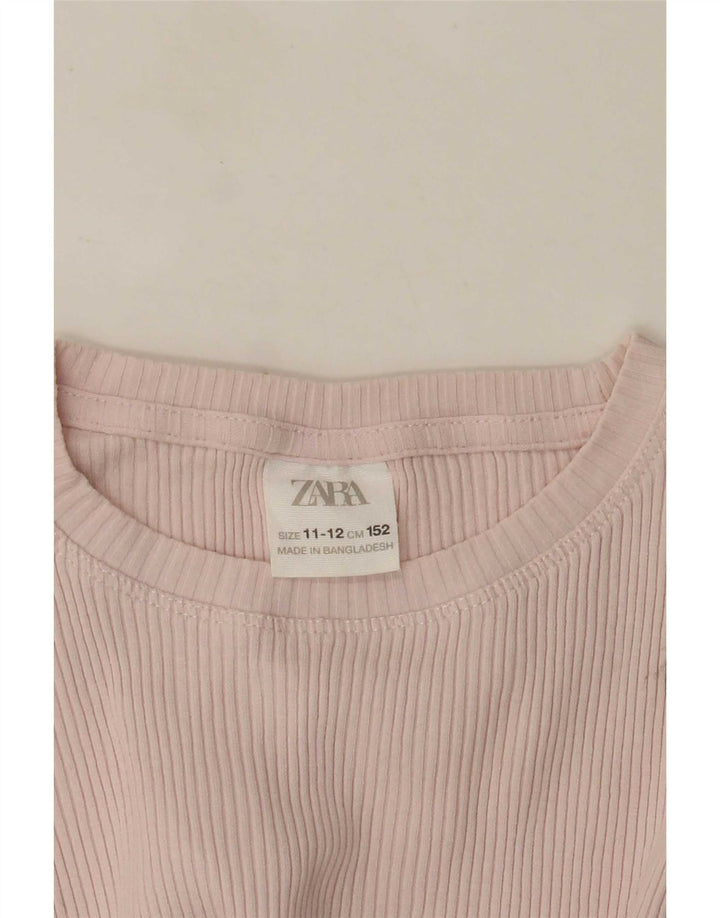 Zara Top Chaleco Niña 11-12 Años Rosa