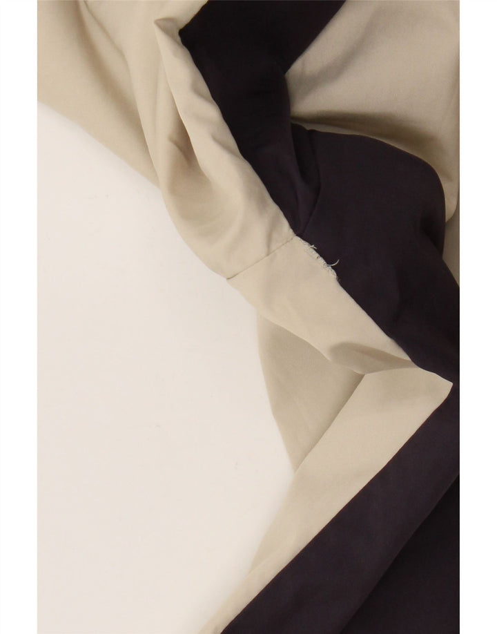 Nike Chaqueta de chándal para mujer UK 10/12 Medium Beige Colorblock