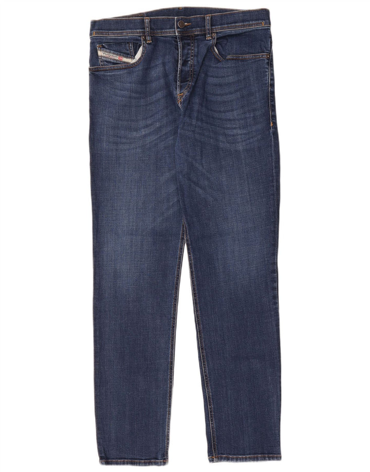 Diesel Hombre Vaqueros Slim W32 L32 Algodón Azul