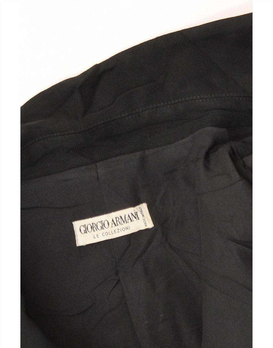 Giorgio Armani Chaqueta Blazer de 2 Botones para Mujer Reino Unido 44 Mediano Negro