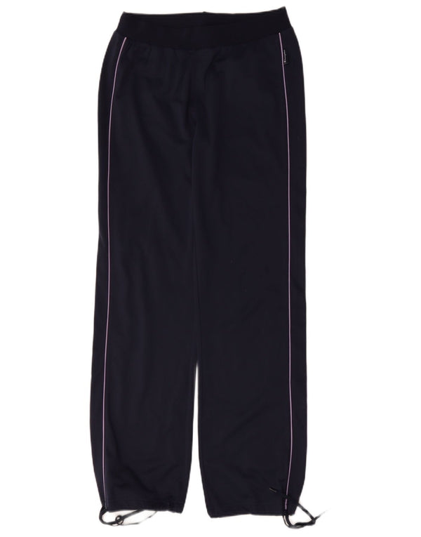 Champion Pantalones De Chándal Para Mujer UK 12 Medium Azul Marino Poliéster