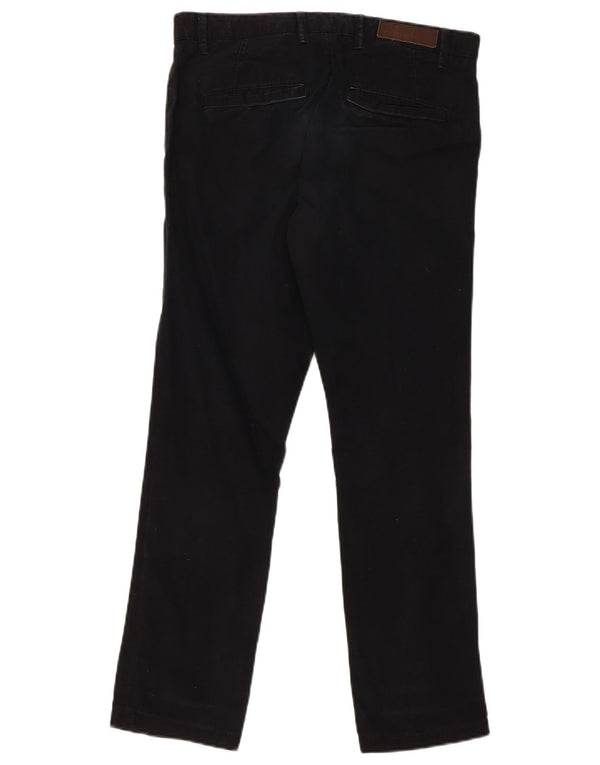 Zara Pantalón chino recto para hombre EU 38 Small W30 L29 Negro