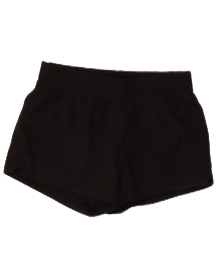 Puma Pantalones cortos deportivos para mujer UK 10 Small Black