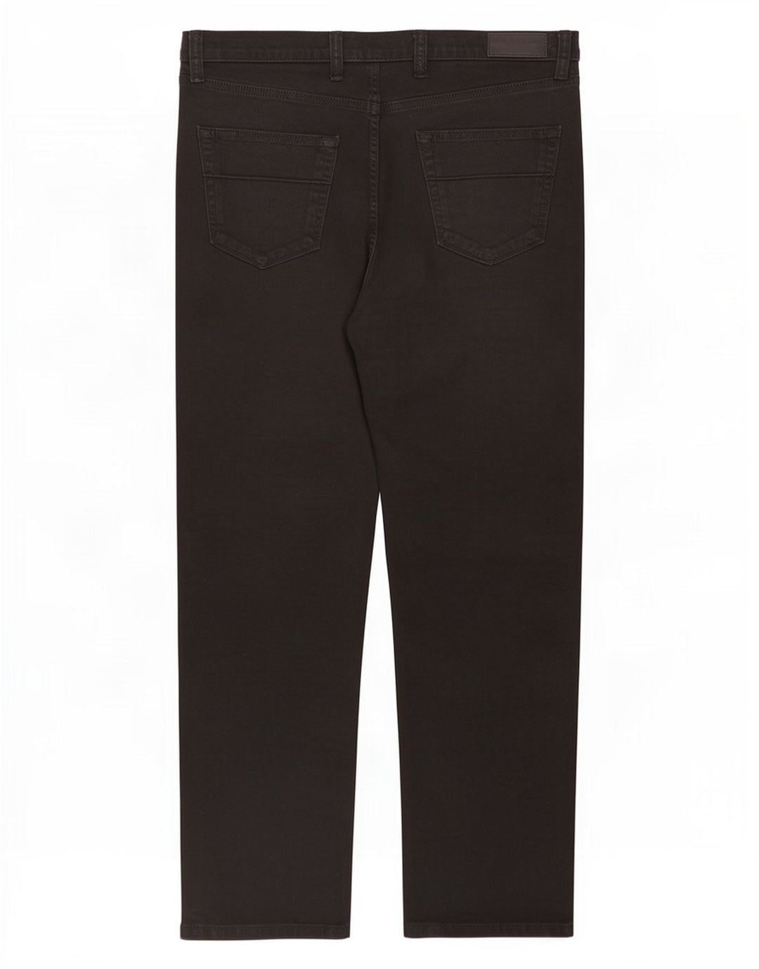 Marks & Spencer Vaqueros rectos regulares para hombre W38 L31 Algodón negro