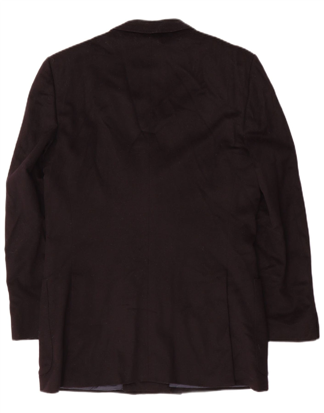 Valentino Chaqueta tipo blazer con doble botonadura para hombre IT 46 Small Lana virgen negra