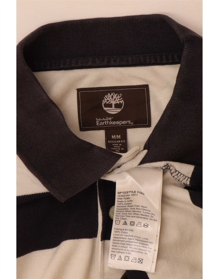 Timberland Polo Earthkeepers De Corte Regular Para Hombre Rayas Blancas Medianas