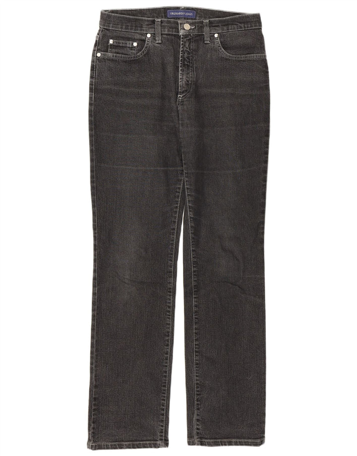 Vaqueros Trussardi Mujer Rectos W29 L31 Gris Algodón