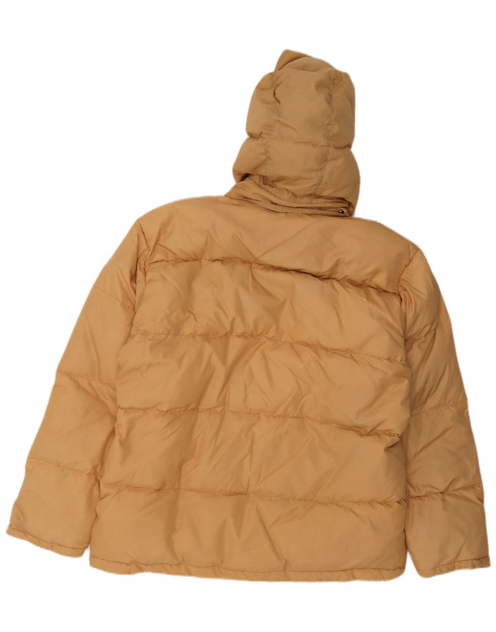 Fila Chaqueta acolchada con capucha para hombre IT 52 XL Poliamida beige
