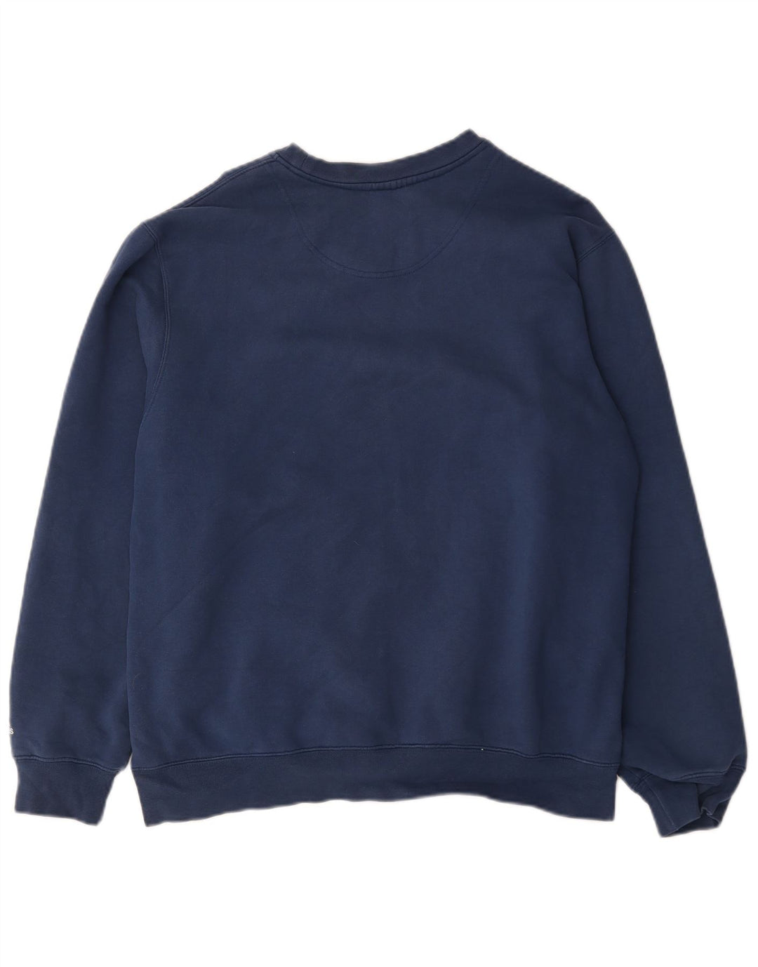 Adidas Hombre Graphic Sudadera Jumper Grande Azul Marino Algodón