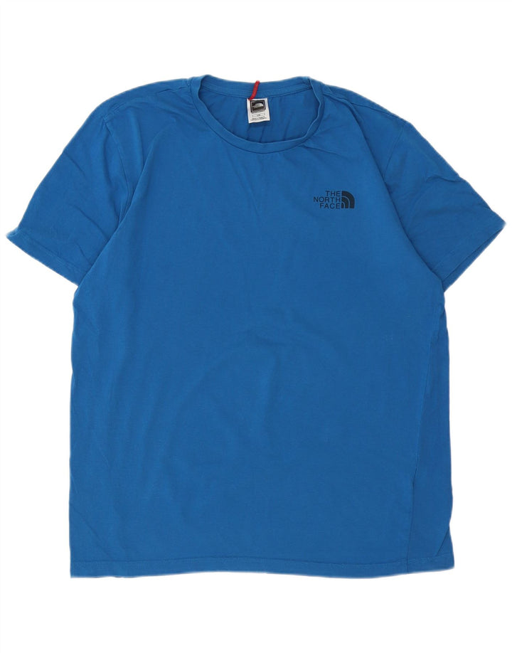 THE NORTH FACE Camiseta para hombre Top Large Azul Algodón