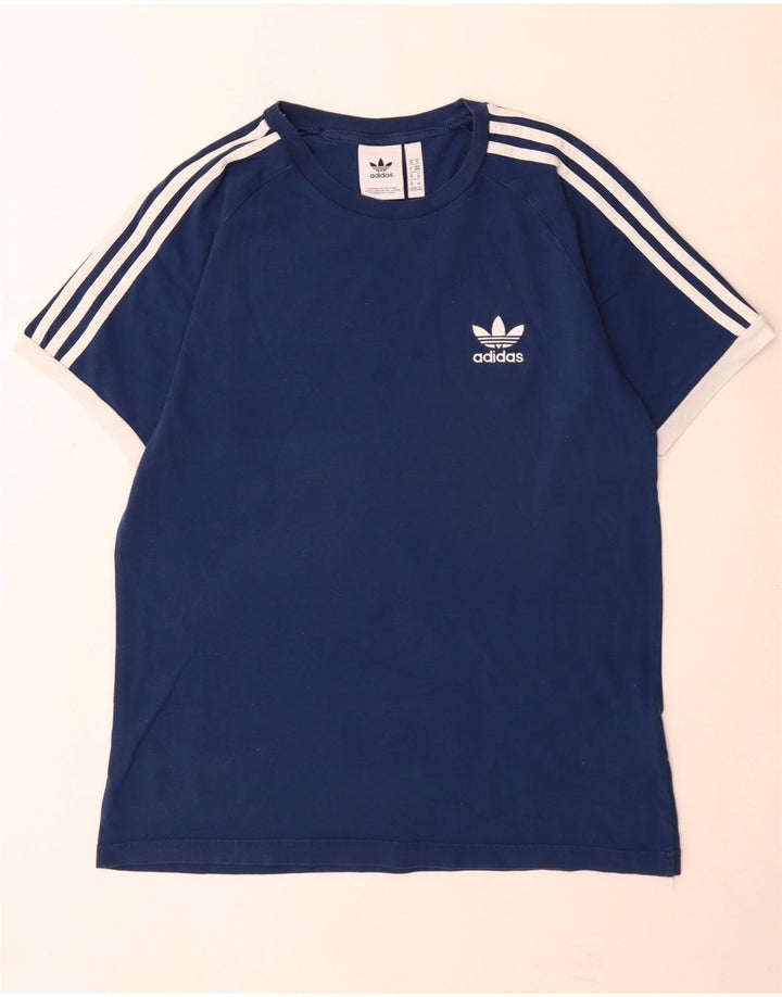 Camiseta Adidas Hombre Top Medium Azul Marino Algodón