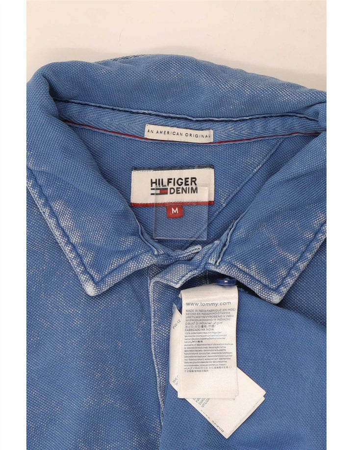 Polo Tommy Hilfiger Hombre Algodón Azul Medio