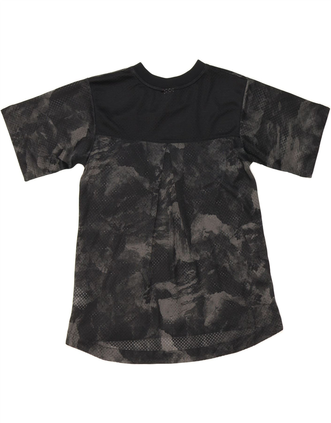 NIKE Mens Graphic T-Shirt Top Small Black Camouflage Polyester Vintage Nike and Second-Hand Nike from Messina Hembry 