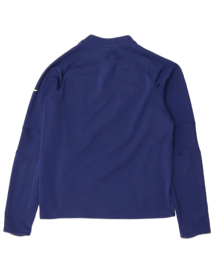 Nike - Chándal Therma-Fit para niños, talla grande, color azul marino, 12-13 años