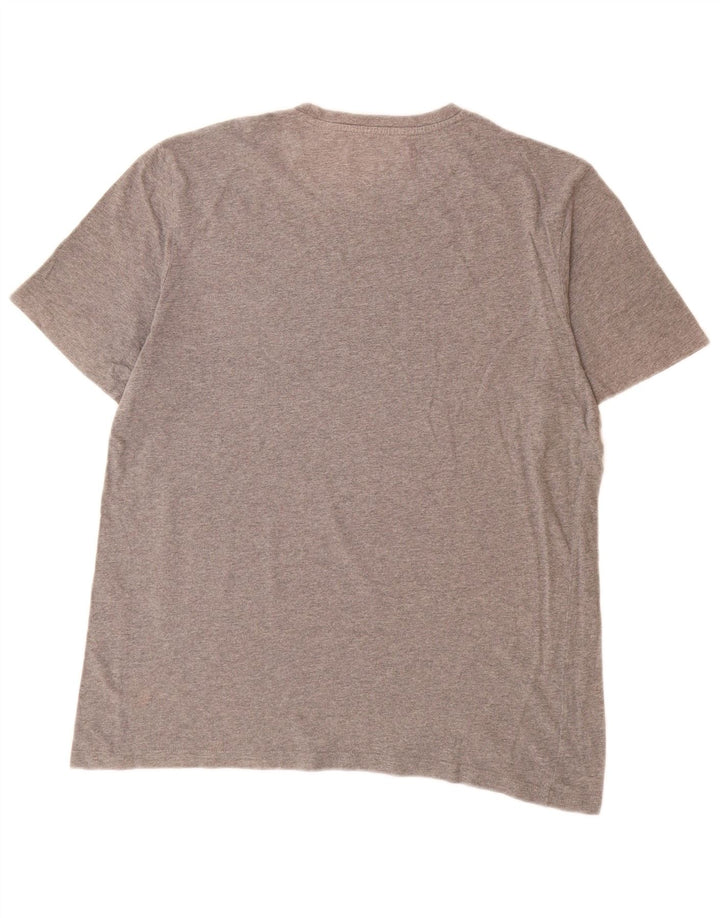 Lyle & Scott - Camiseta para hombre, talla grande, algodón gris