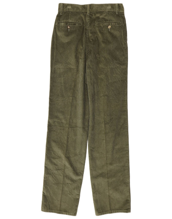 Casucci Pantalones de pana con clavijas para hombre IT 44 XS W28 L34 Algodón caqui