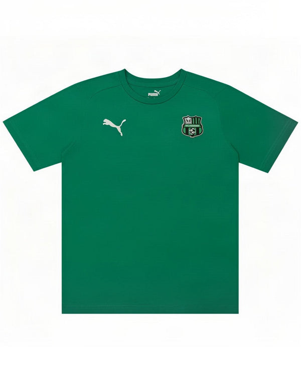 Puma Boys U.S. Sassuolo Calcio T-Shirt Top 13-14 Years Green Cotton