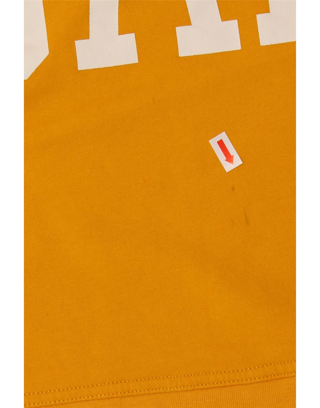 GAP Sudadera con gráfico extragrande para mujer UK 10 Small Yellow Cotton