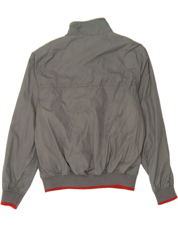 SLAM Chaqueta Bomber para Hombre UK 36 Small Gris Nylon