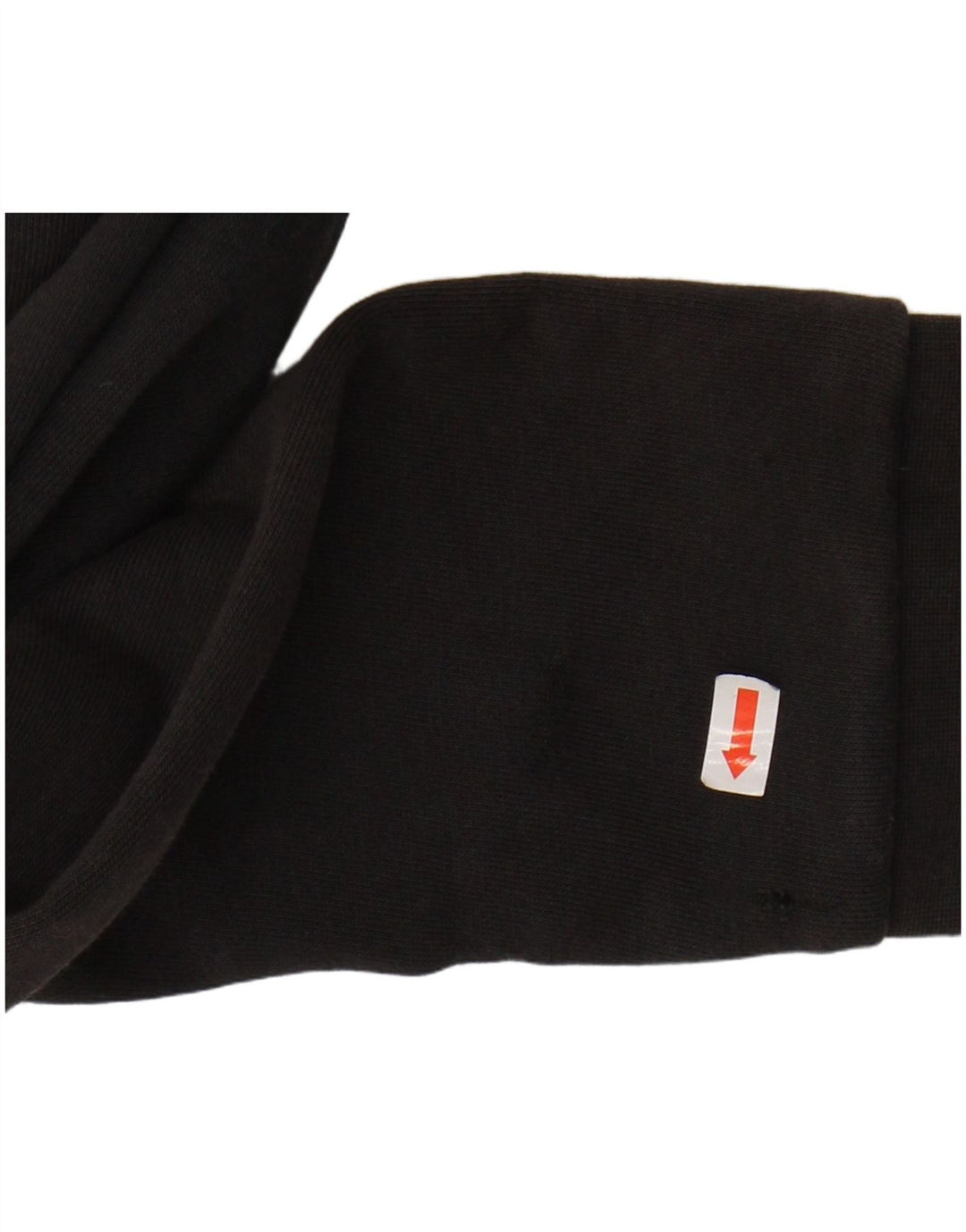 ADIDAS Sudadera con capucha y cremallera gráfica para mujer UK 4/6 XS Negro