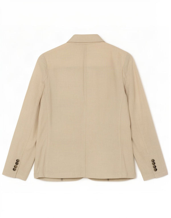 Zara Chaqueta Blazer 2 Botones Niño 13-14 Años Beige