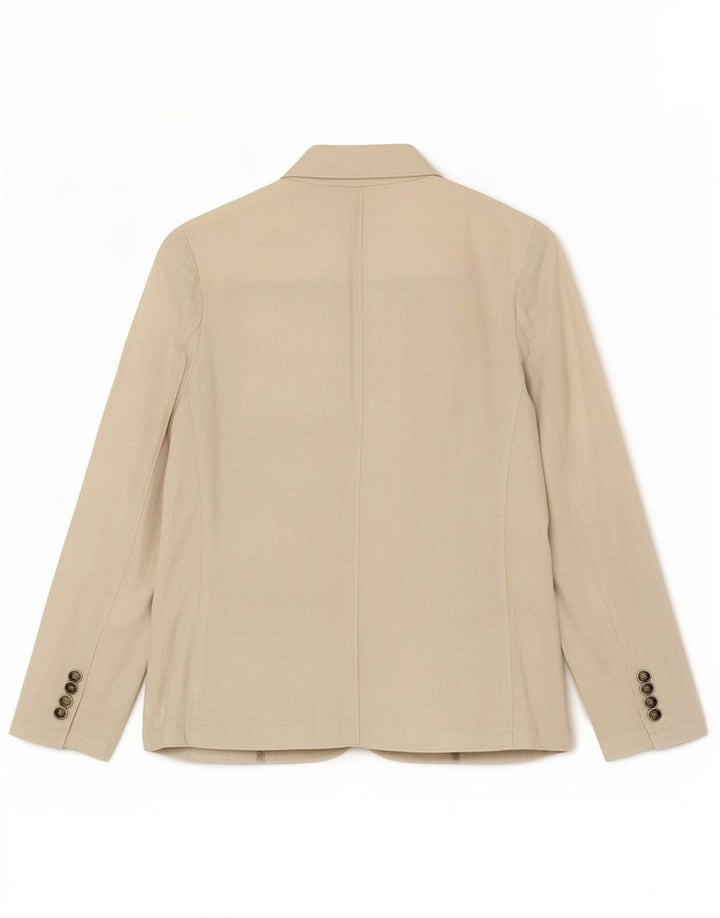 Zara Chaqueta Blazer 2 Botones Niño 13-14 Años Beige