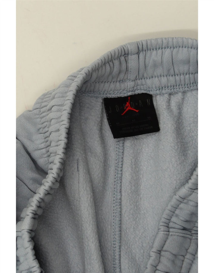 Pantalones De Chándal Jordan Joggers De Algodón Azul Medio - Hombre