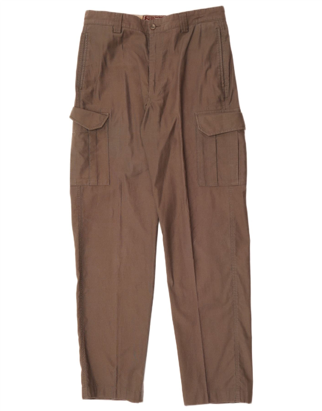 Marlboro Classics Pantalones cargo rectos para hombre EU 48 Medium W32 L33 Marrón
