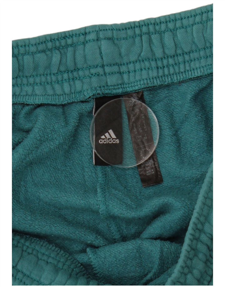 ADIDAS Mujer Chándal Pantalones Joggers UK 40/40 Grande Verde