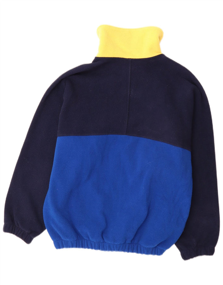 Dolomiten Chaqueta polar para hombre ES 36 Small Azul Colorblock Poliéster