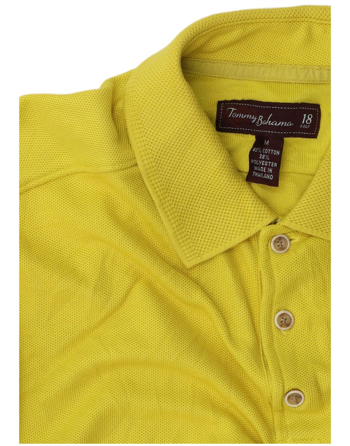 Tommy Bahama Polo Hombre Algodón Amarillo Medio