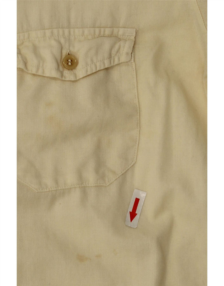Murphy & Nye Camisa para mujer Reino Unido 46 Grande Algodón beige