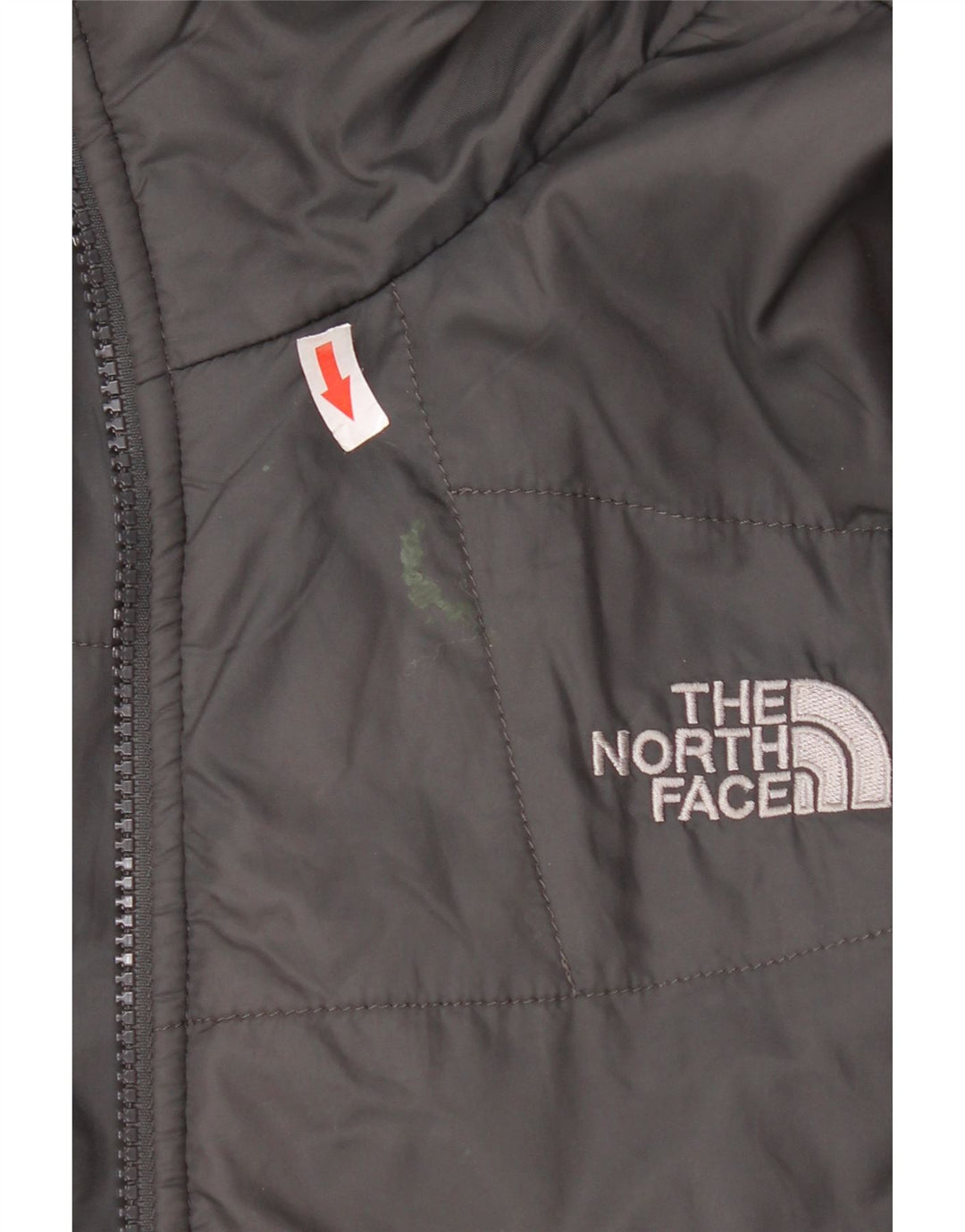 The North Face Chaqueta acolchada con forro para hombre Reino Unido 40 Gris grande